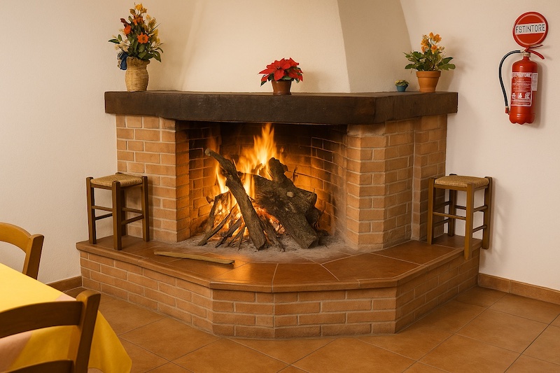 Interno della sala ristorante o un piatto invitante